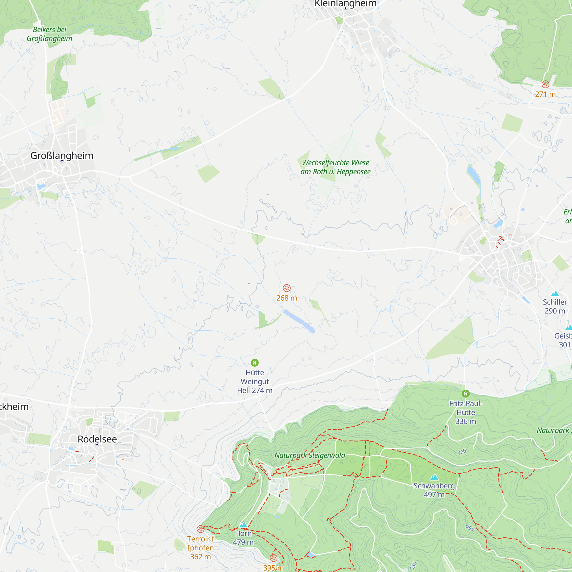 Hardthütte map
