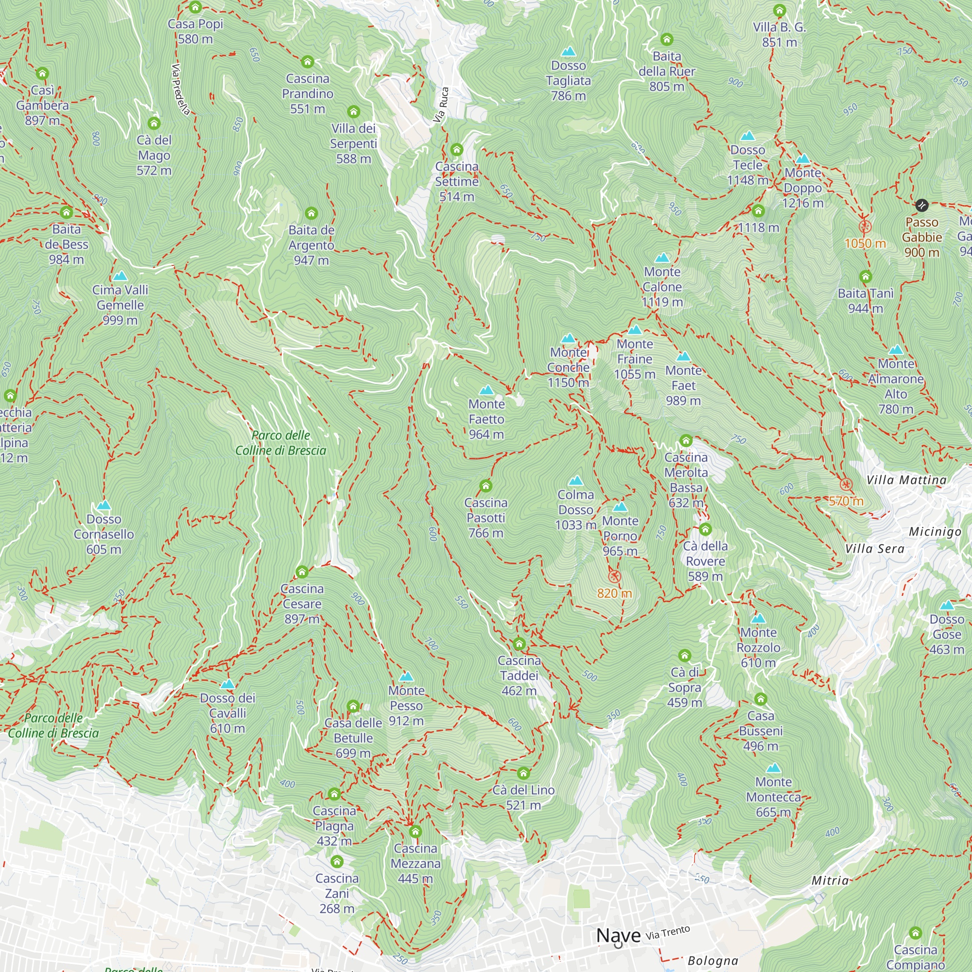 Cascina Pasotti map