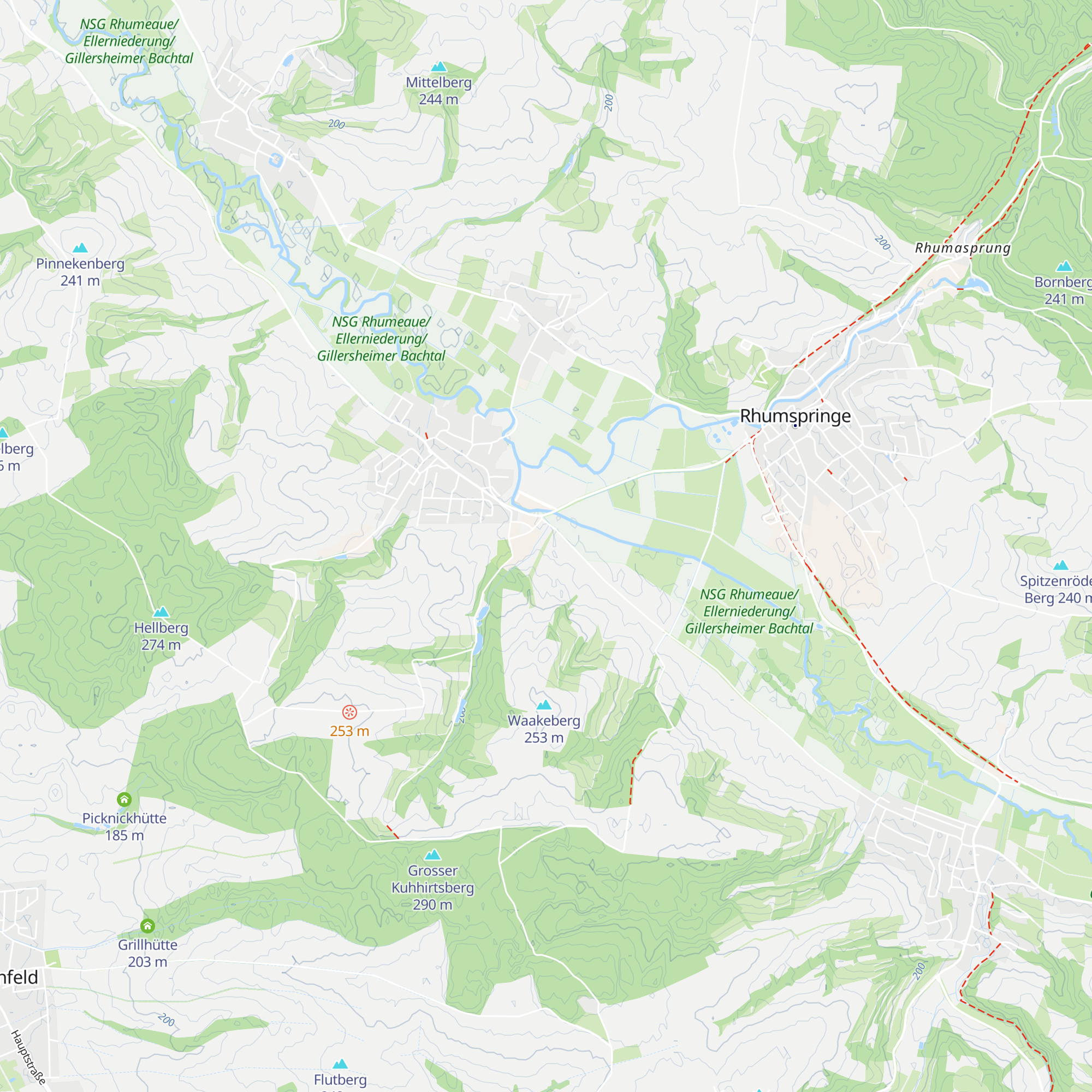 Picknickhütte map