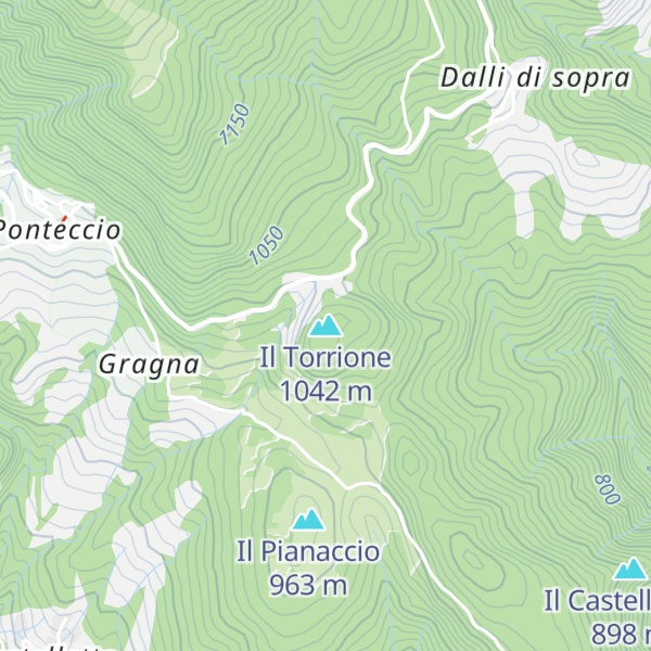 Map of Il Torrione