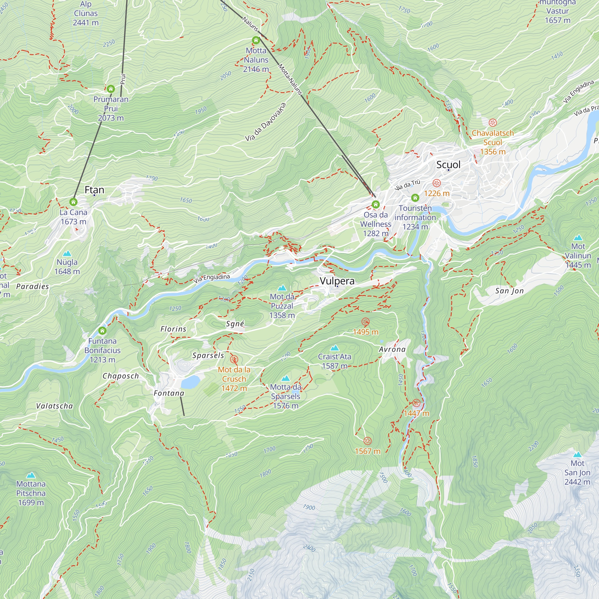 Villa Maria map