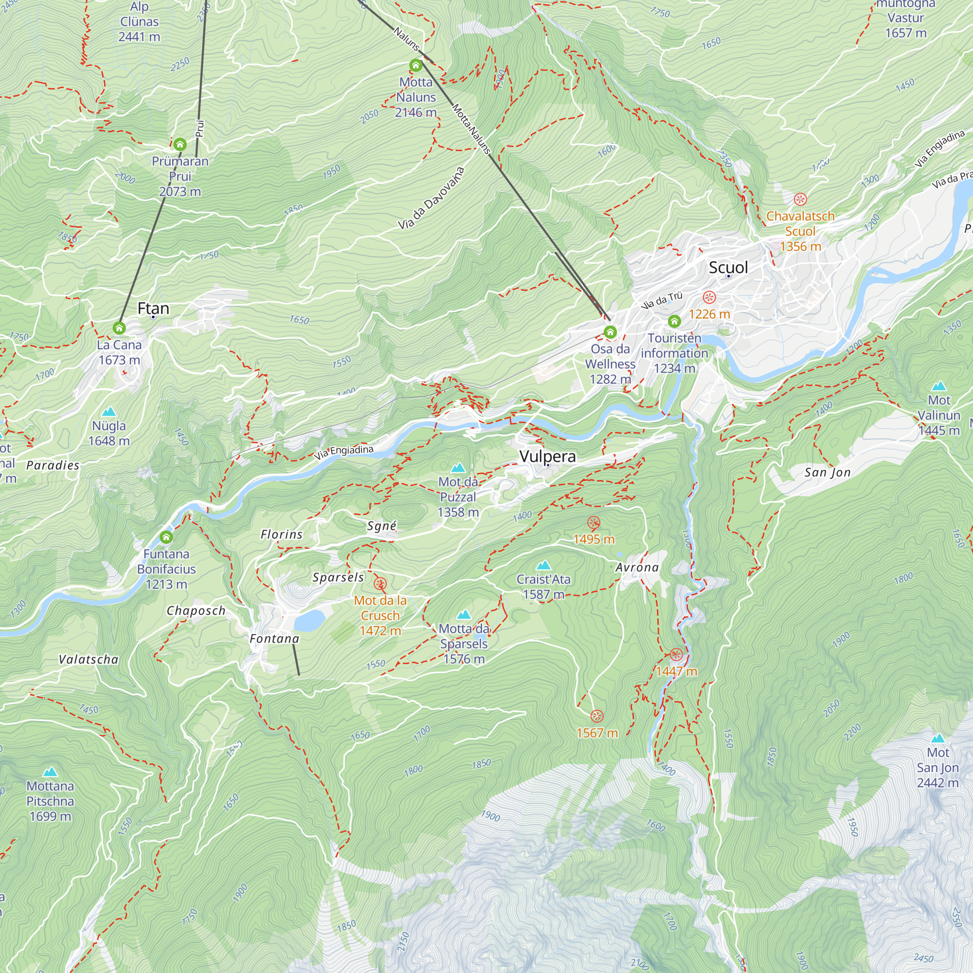 Villa Maria map