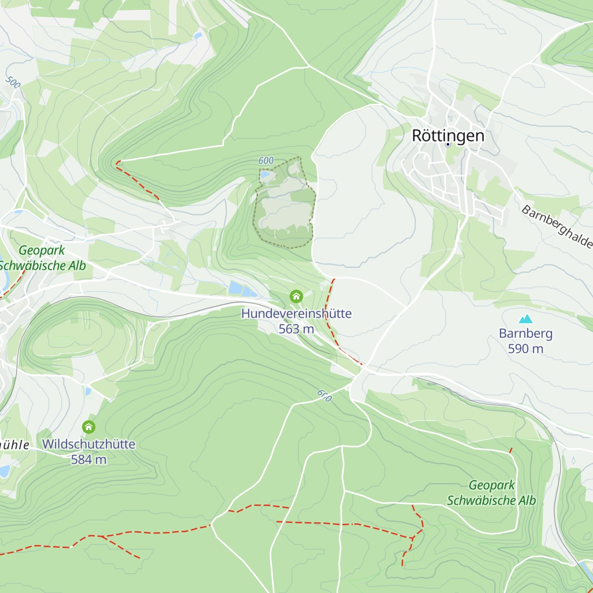 Hundevereinshütte map
