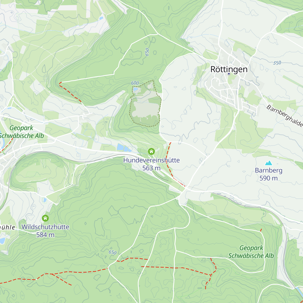 Hundevereinshütte map