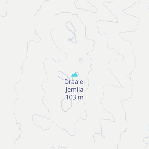 Map of Draa el Jemila
