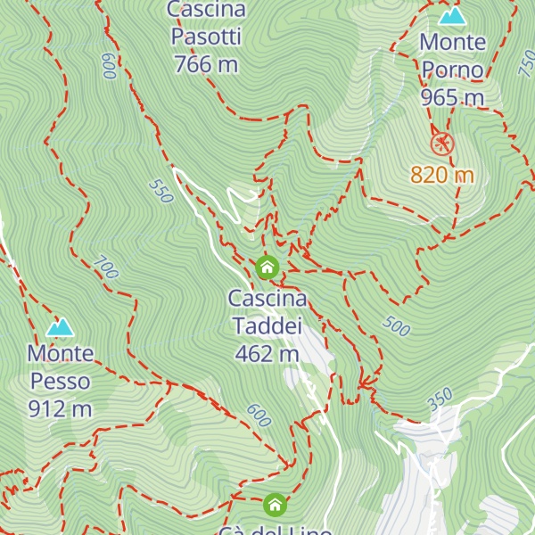 Map of Cascina Taddei