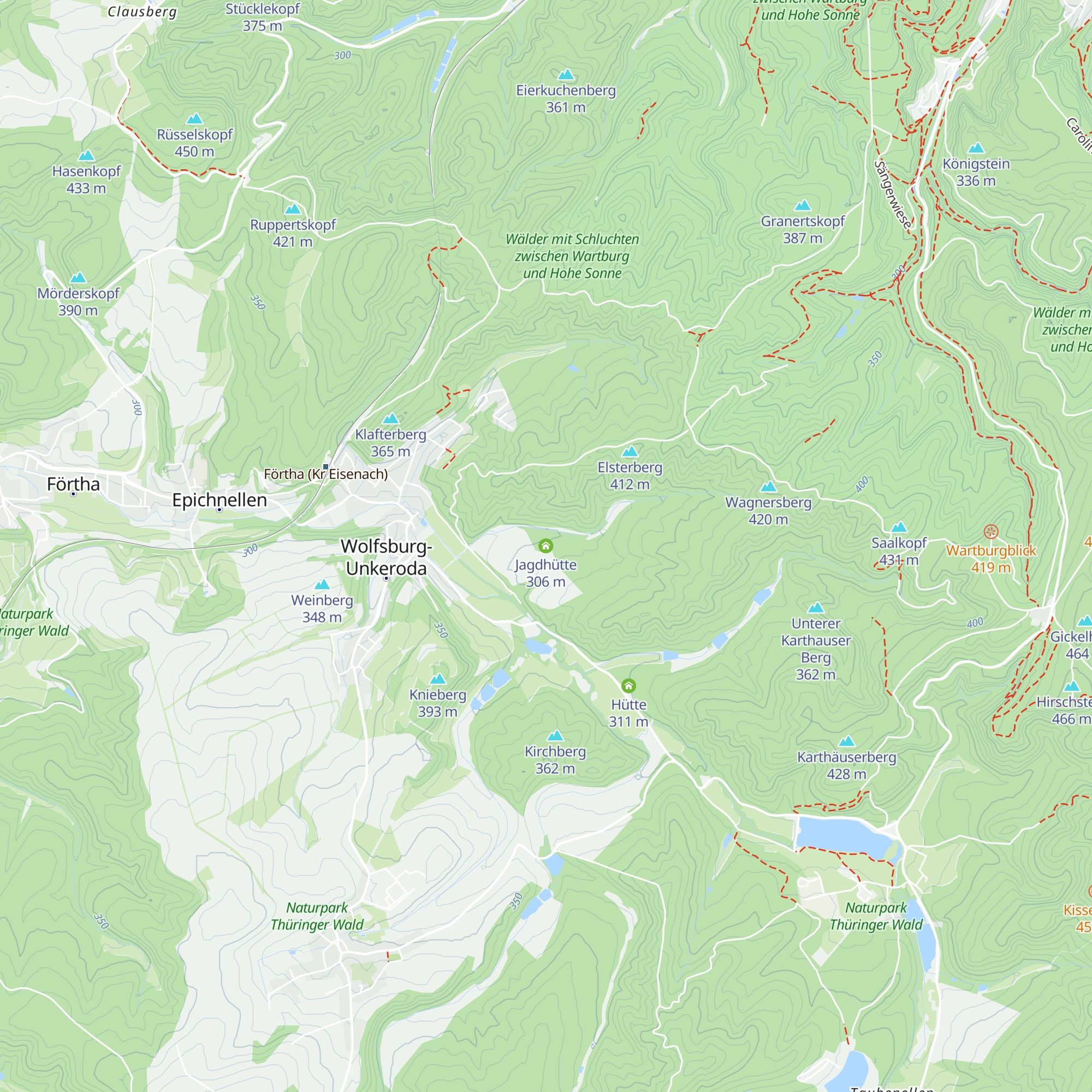 Jagdhütte map
