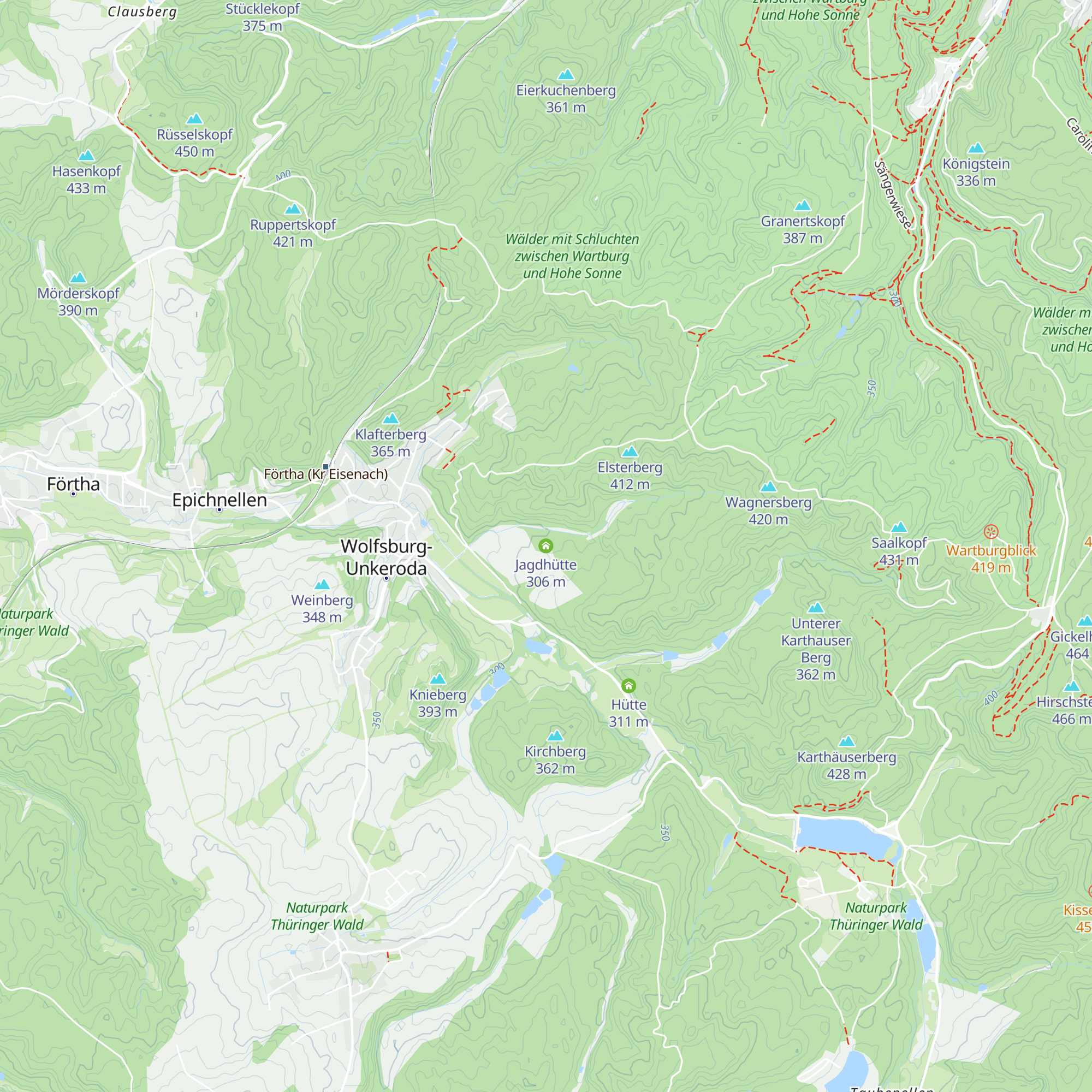 Jagdhütte map