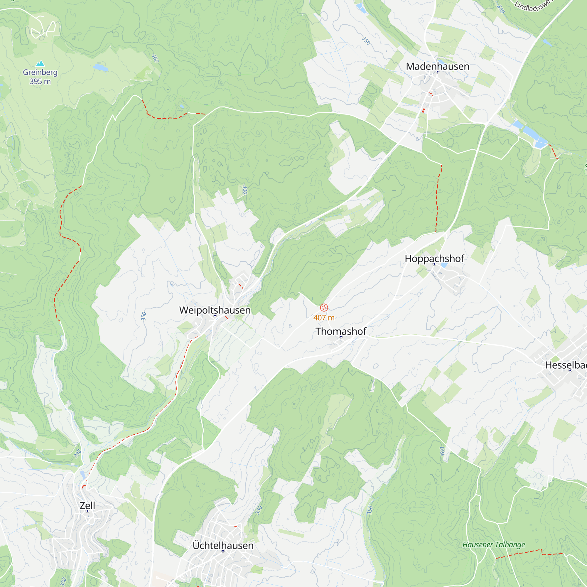 DAV-Hütte An der Haselstaude map