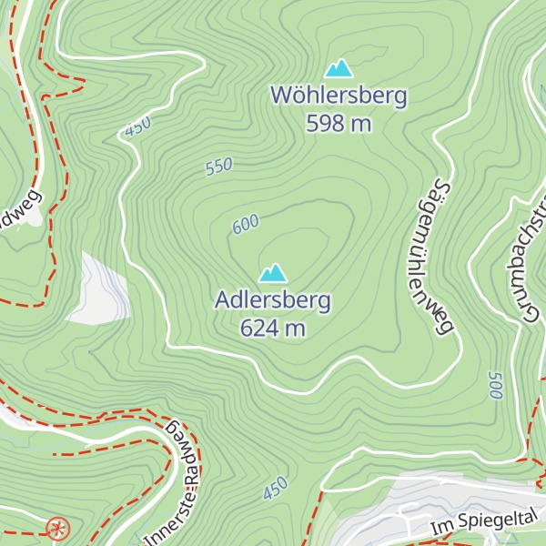 Map of Adlersberg