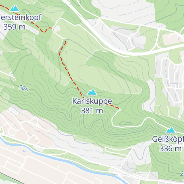 Map of Karlskuppe