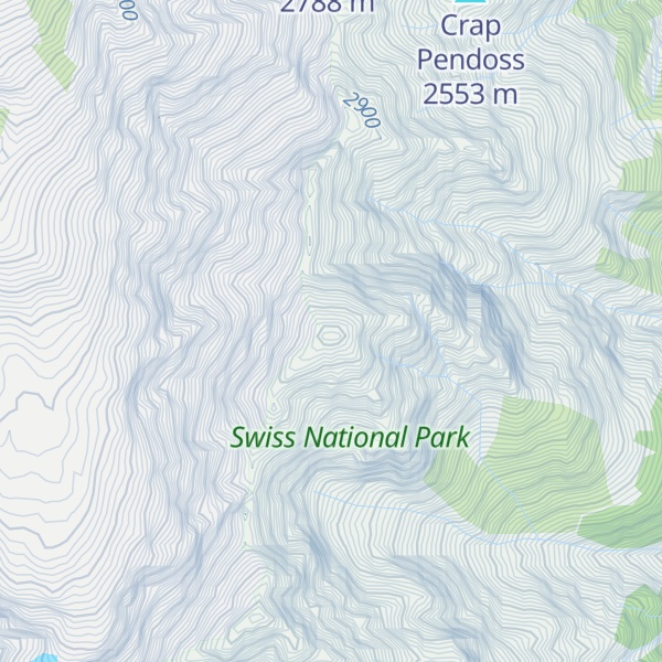 Map of Piz Pisoc