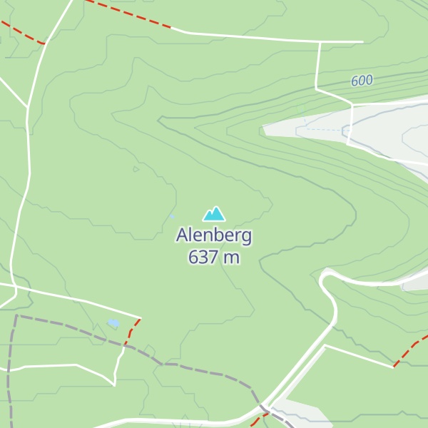Map of Alenberg