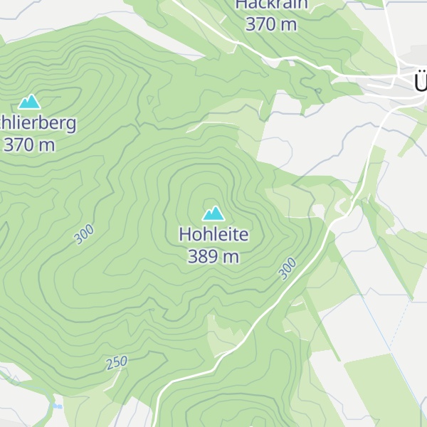 Map of Hohleite