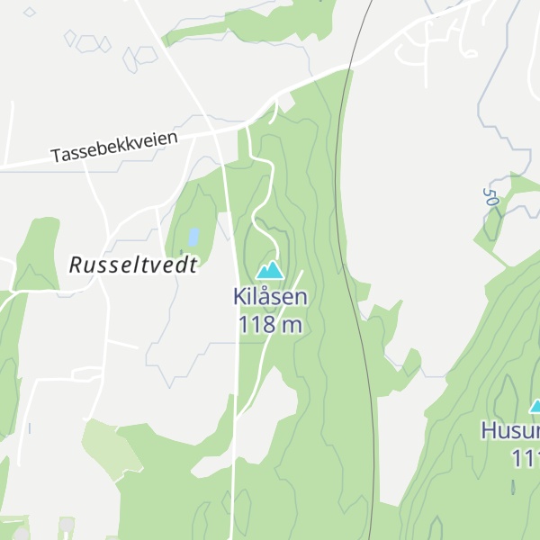 Map of Kilåsen