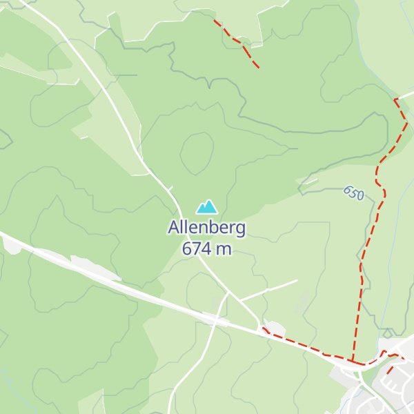 Map of Allenberg