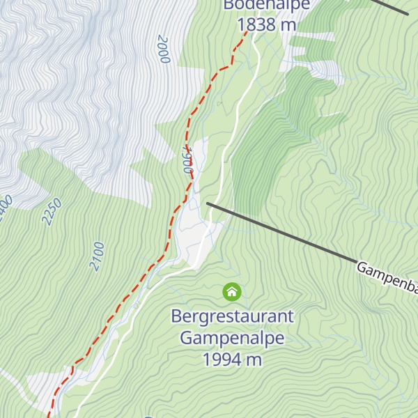 Map of Ischgl Slope Food