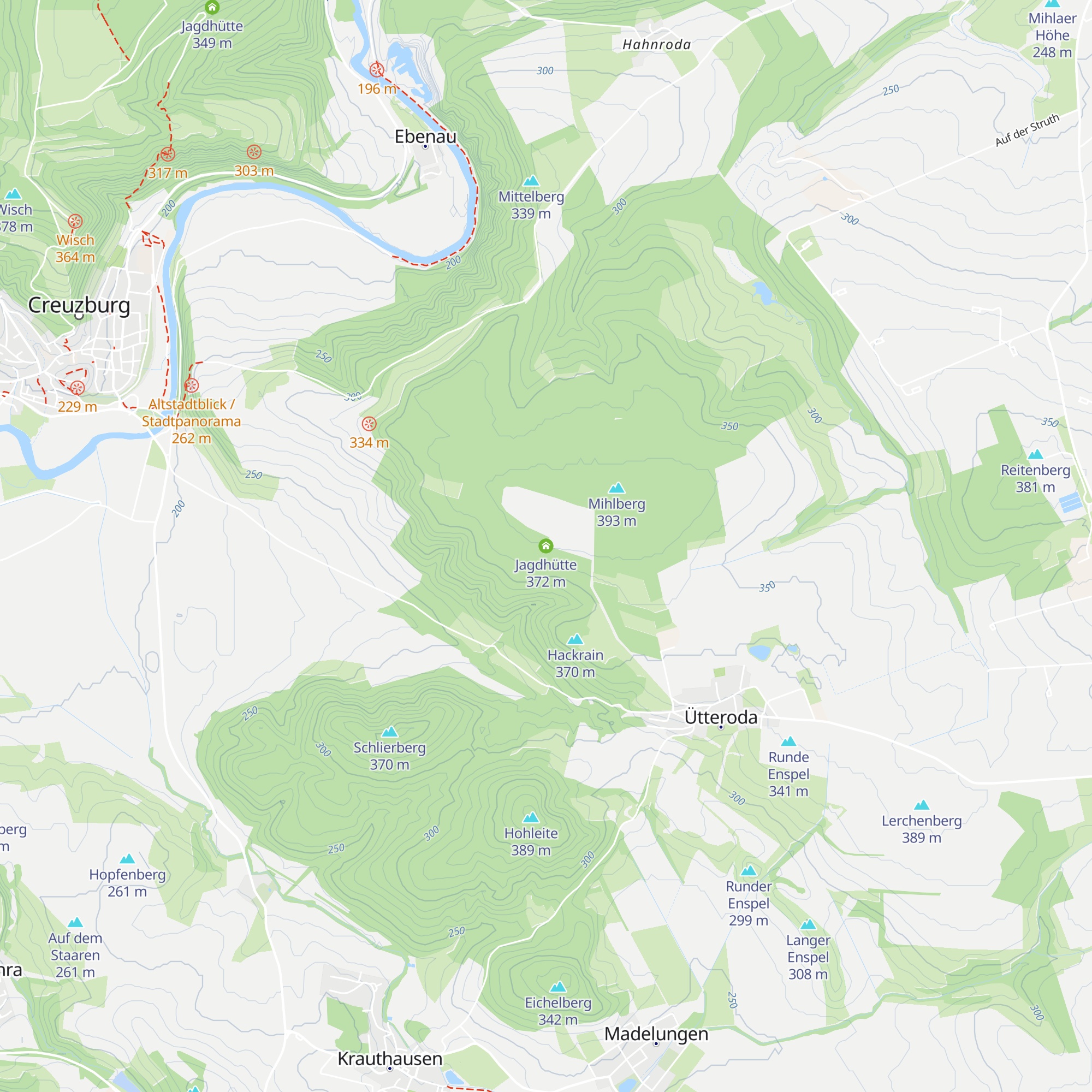 Jagdhütte map