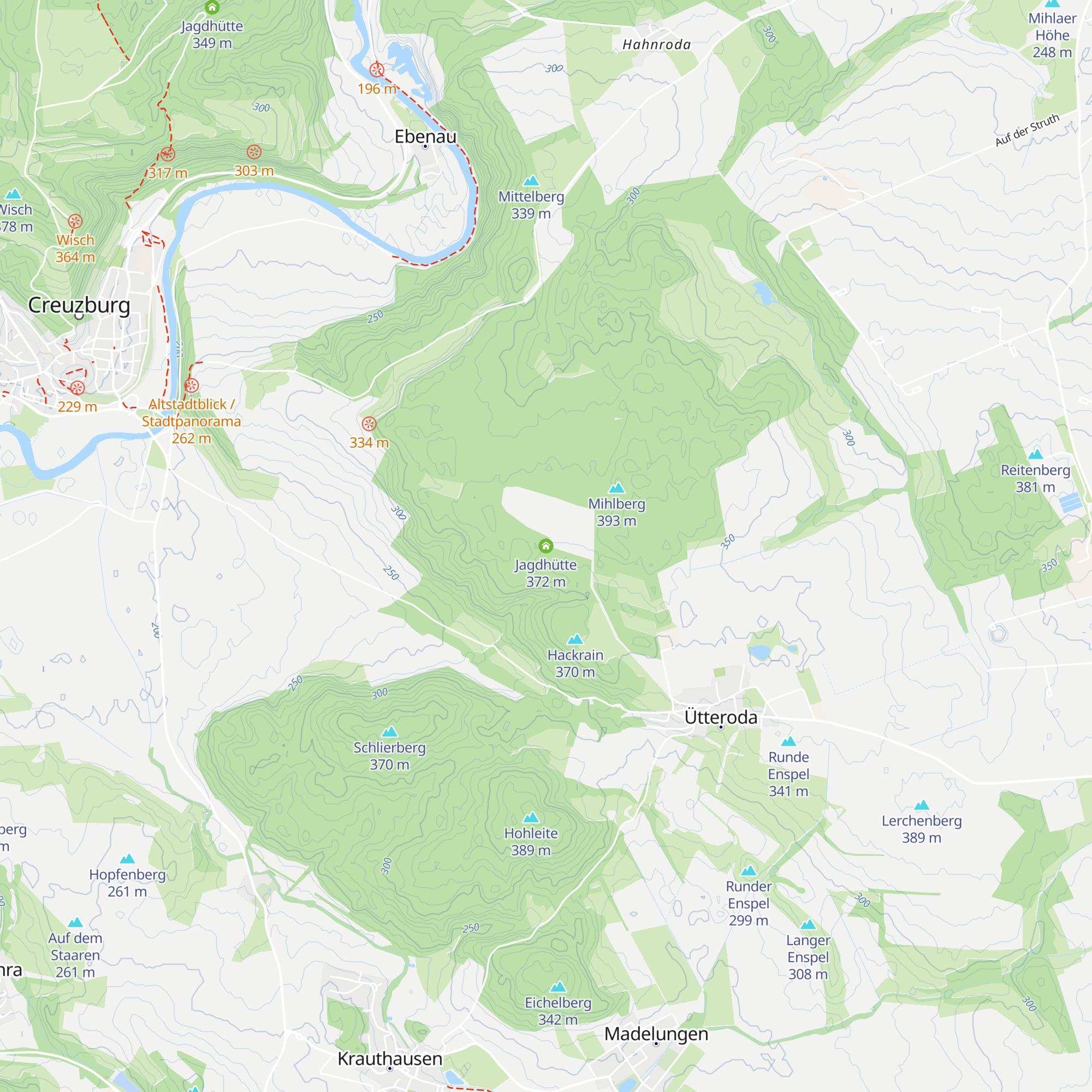 Jagdhütte map