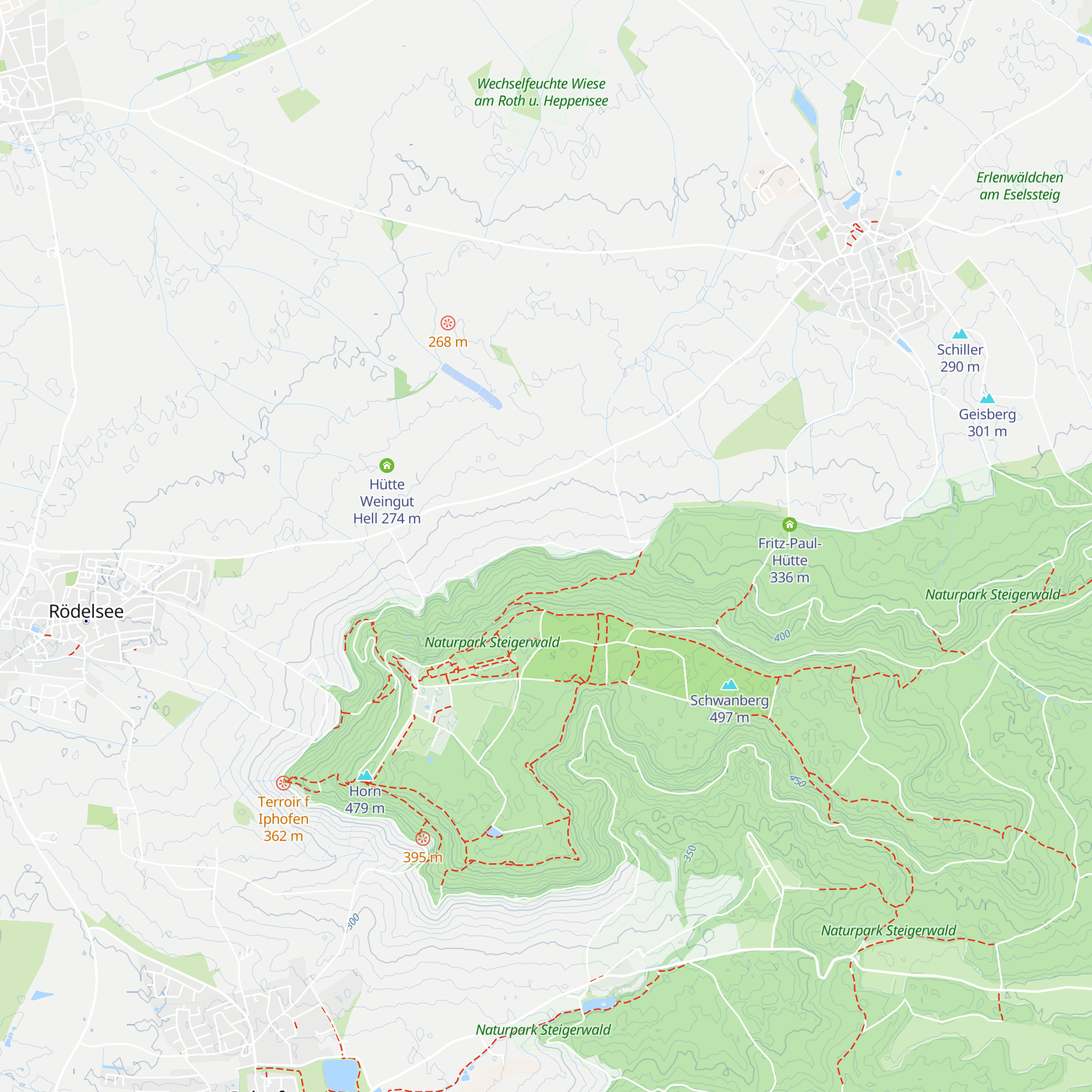 Wachhügelhütte map