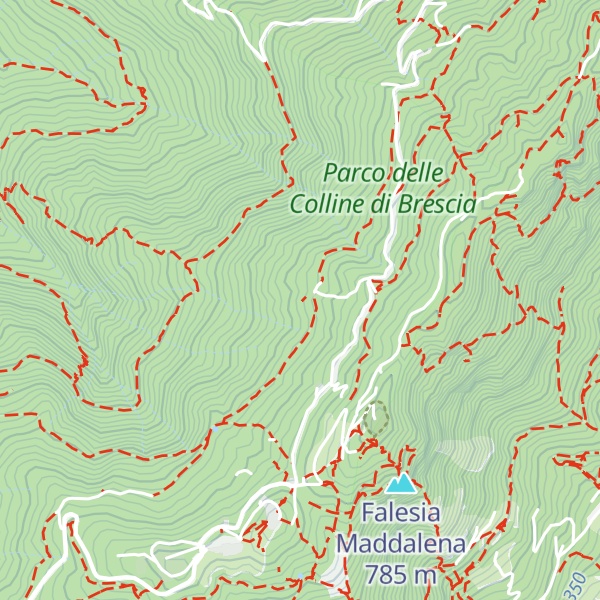 Map of La Casa dell'Orso
