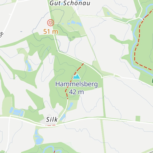 Map of Hammelsberg