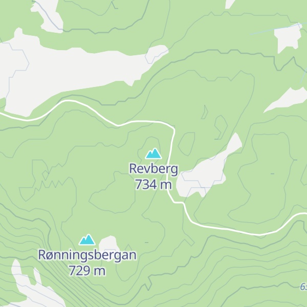 Map of Revberg