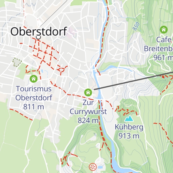 Map of Ai Quattro Canti