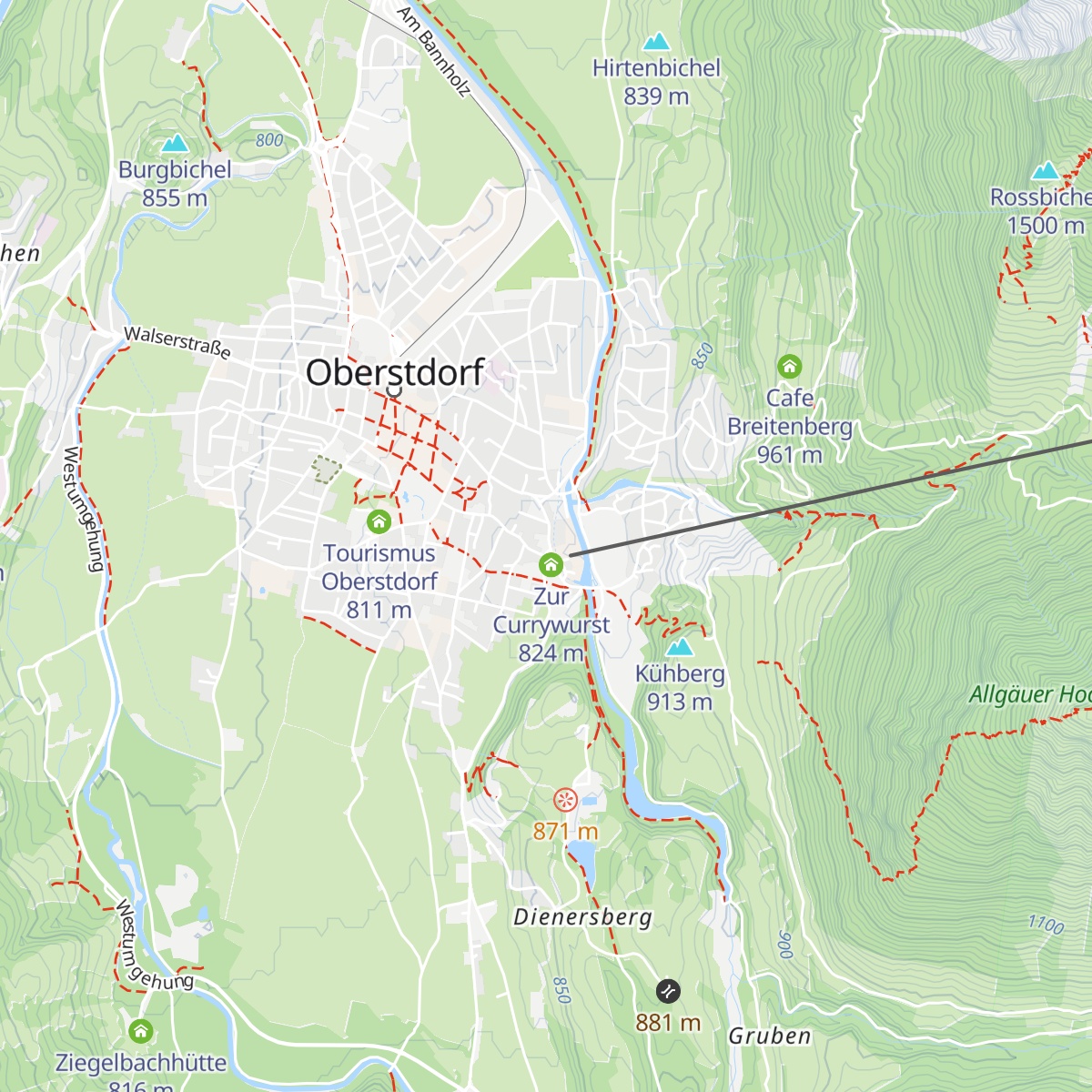Ai Quattro Canti map