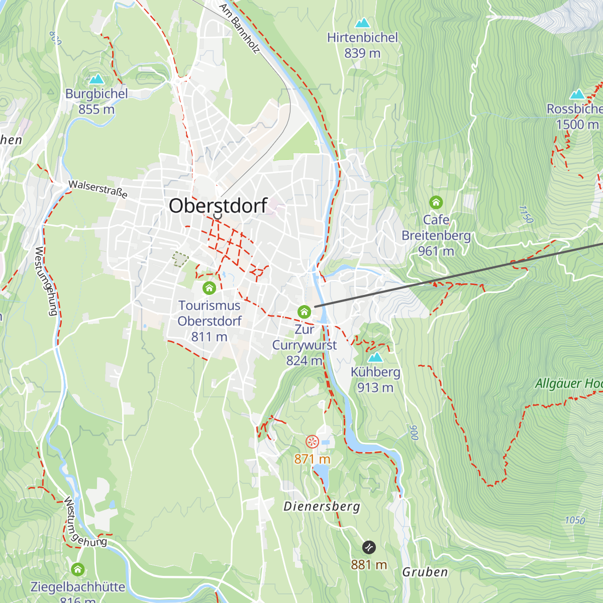 Ai Quattro Canti map