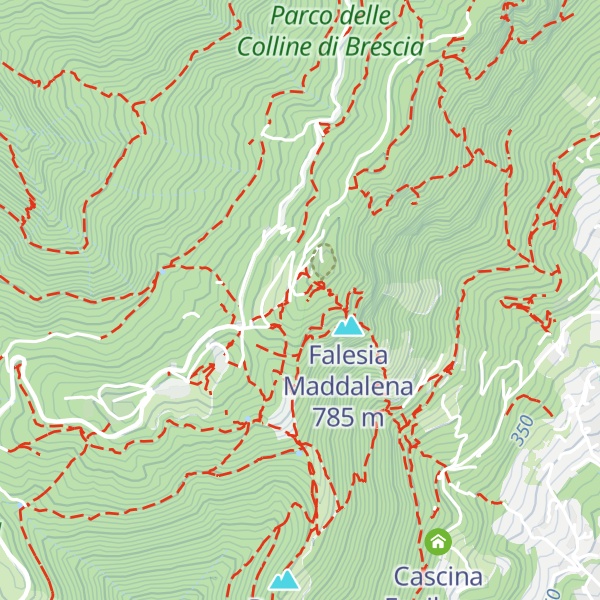 Map of Ex Rifugio Monte Maddalena