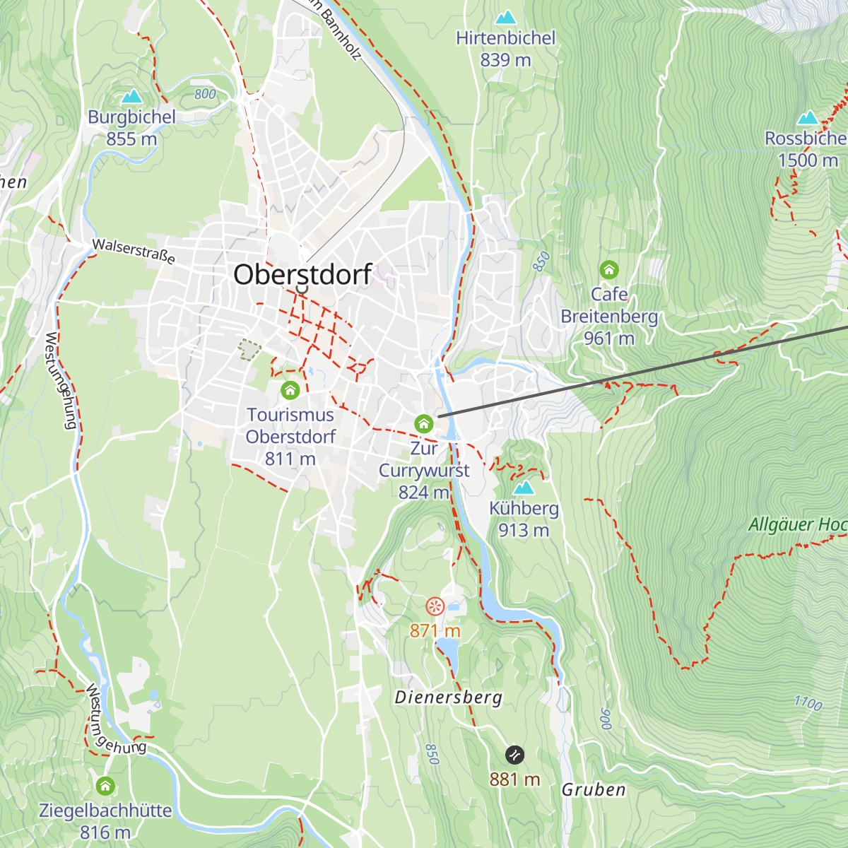Zur Currywurst map