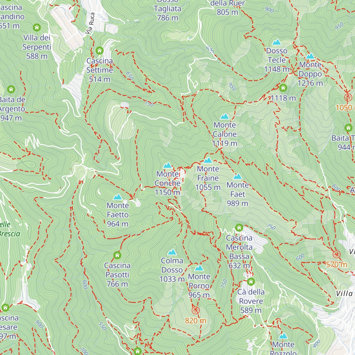 Foresteria map