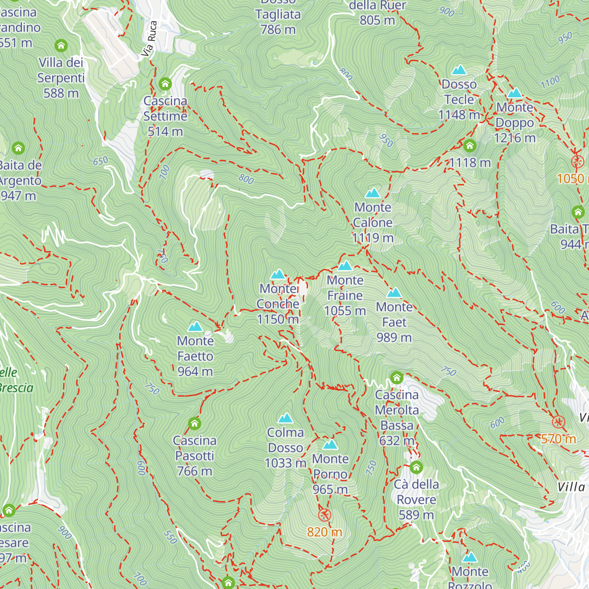 Foresteria map