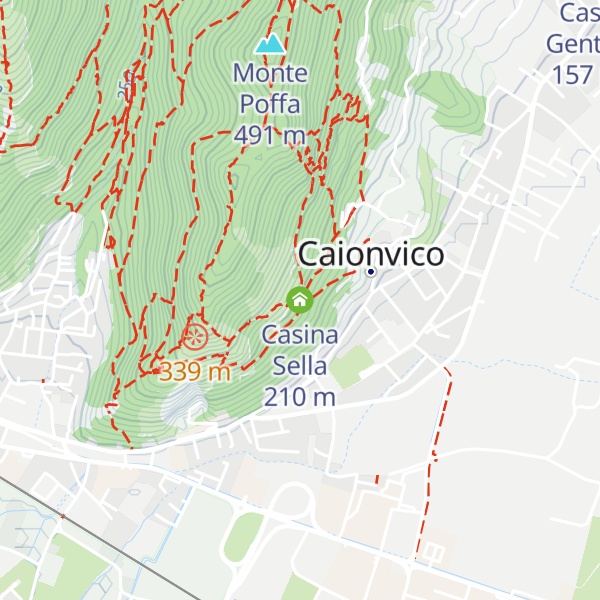 Map of Casina Sella