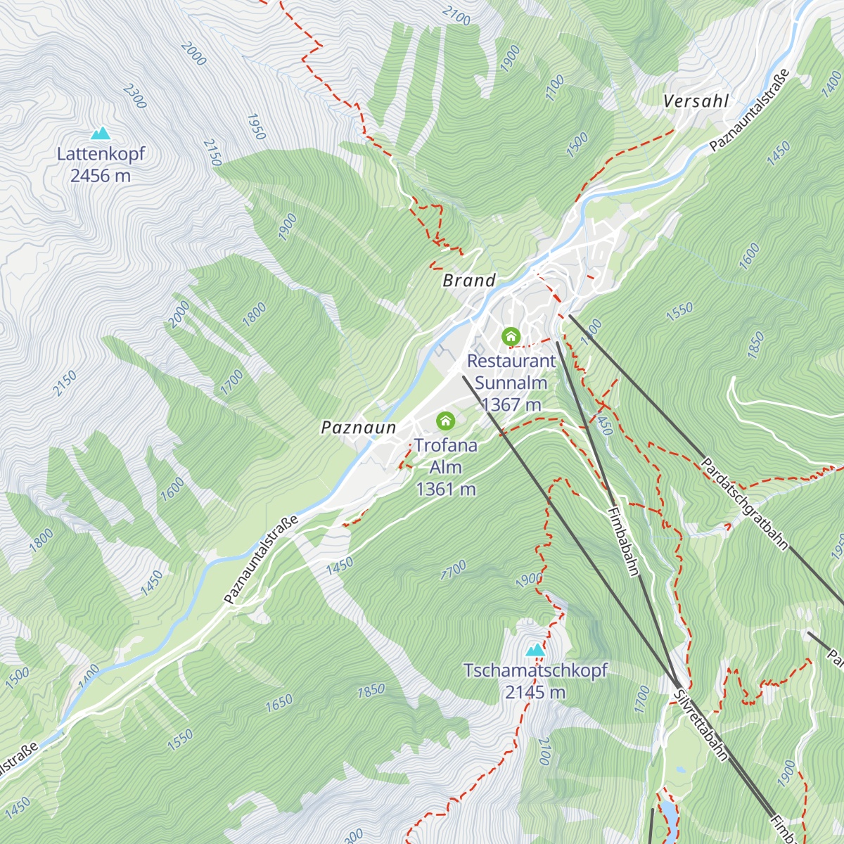 Grillalm map