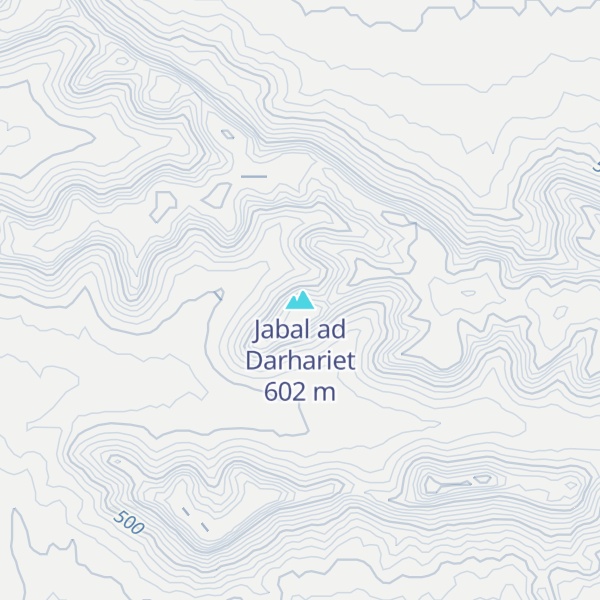 Map of Jabal ad Darhariet