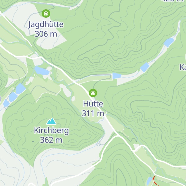 Map of Hütte