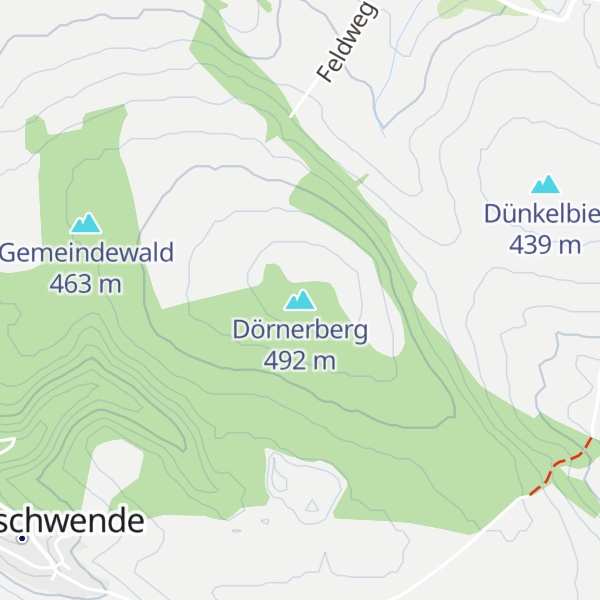 Map of Dörnerberg