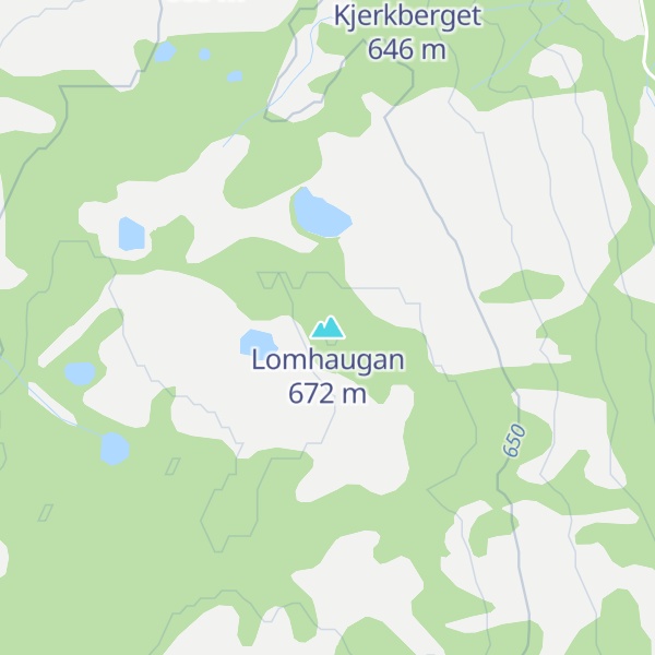 Map of Lomhaugan