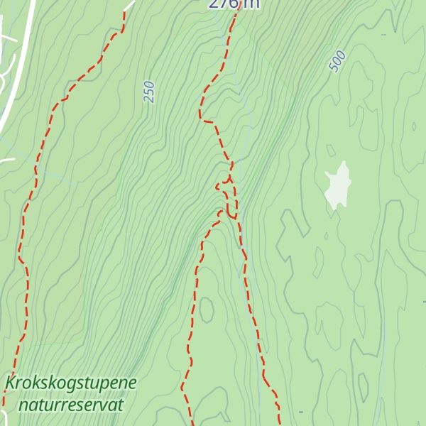 Map of Gjertrussen