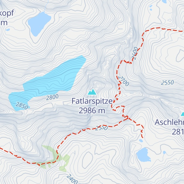 Map of Fatlarspitze