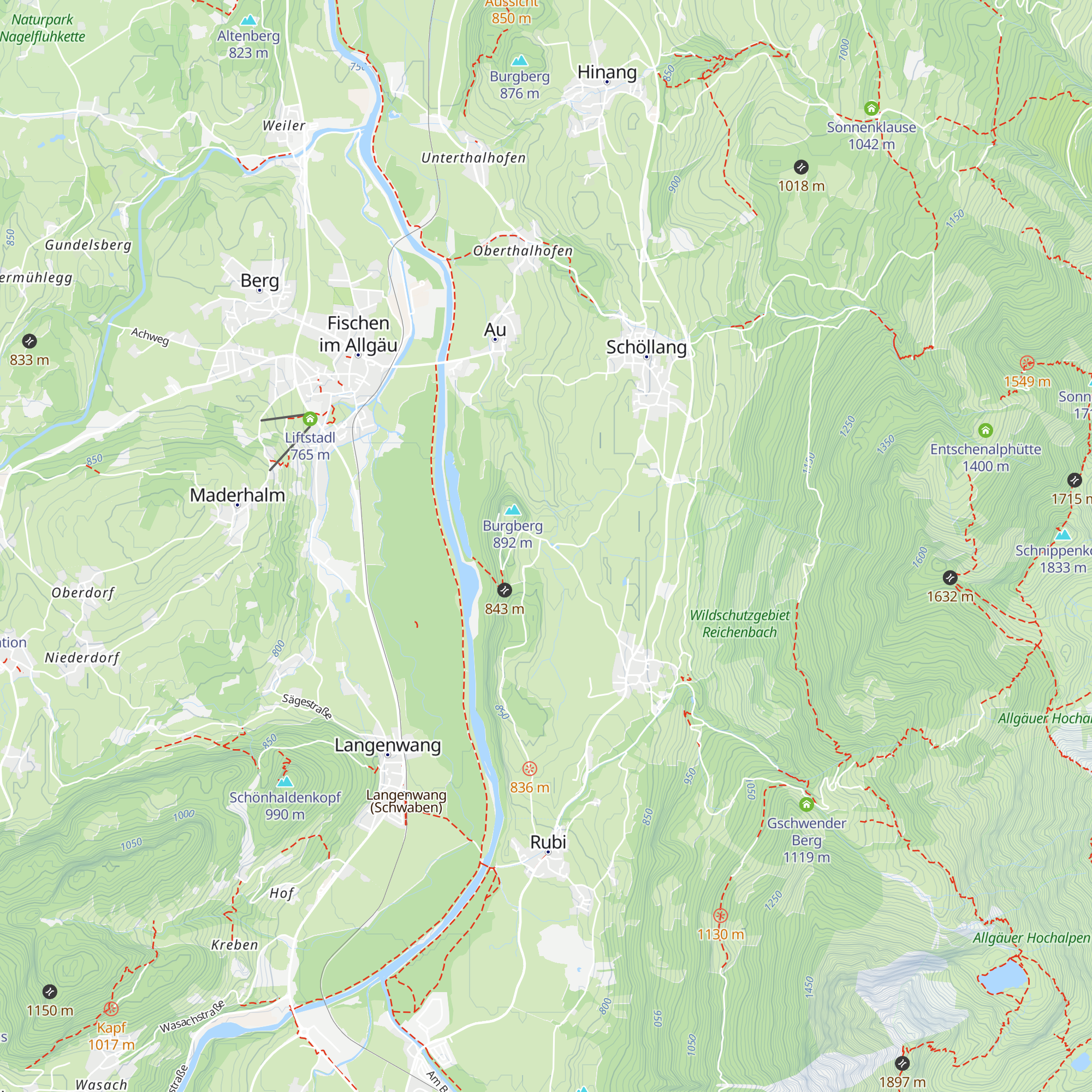 Widum 1 map