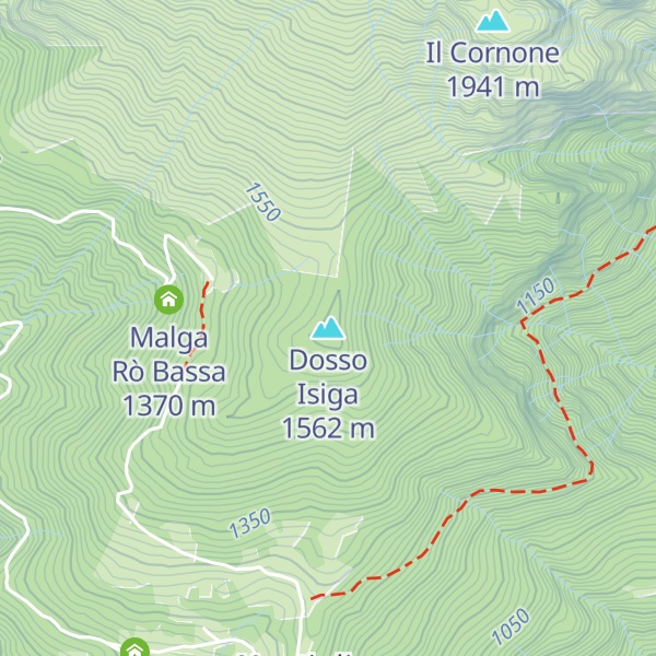 Map of Dosso Isiga