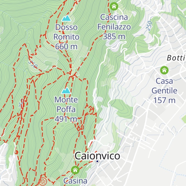 Map of Cascina Pianette