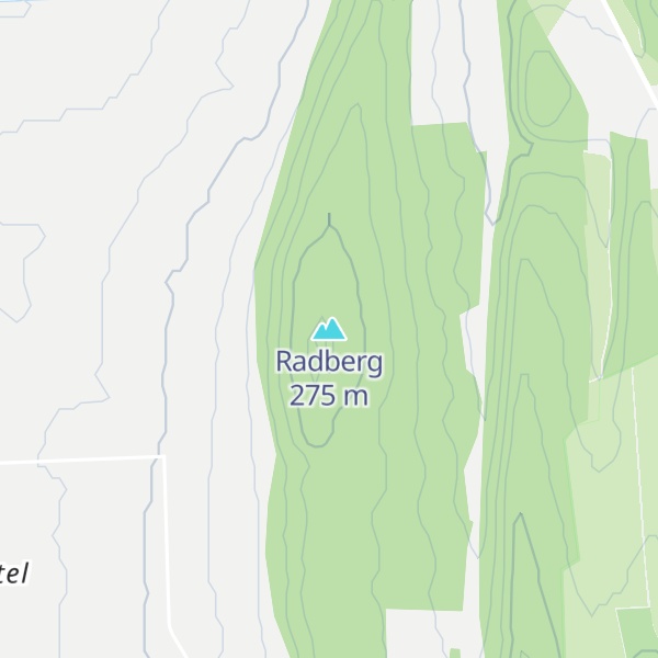 Map of Radberg