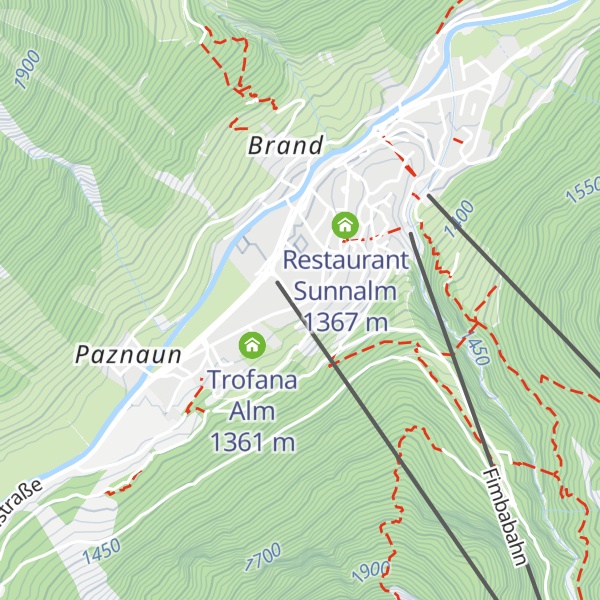 Map of Kuhstall