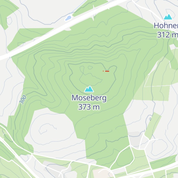 Map of Moseberg