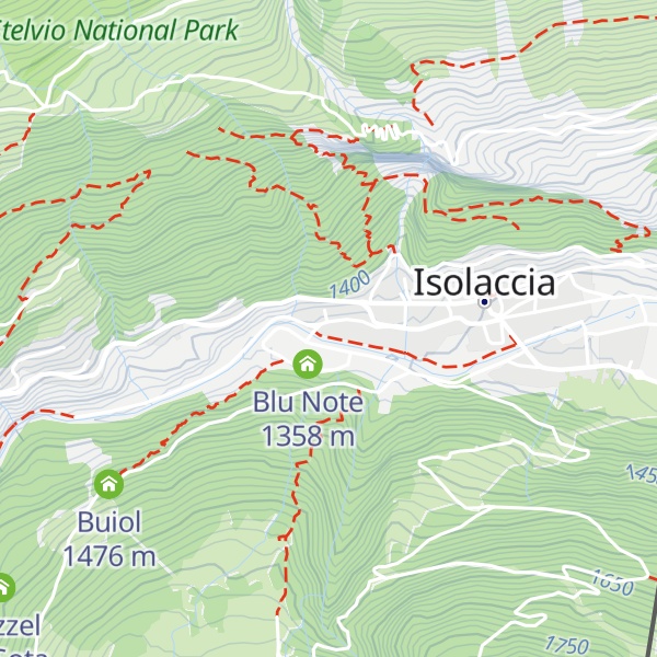 Map of Hotel Résidence La Val