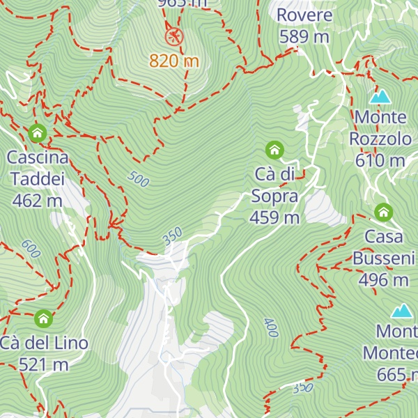 Map of Cà di Sotto